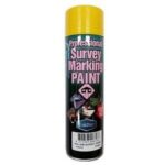 YELLOW MARKING OUT SURVEY PAINT